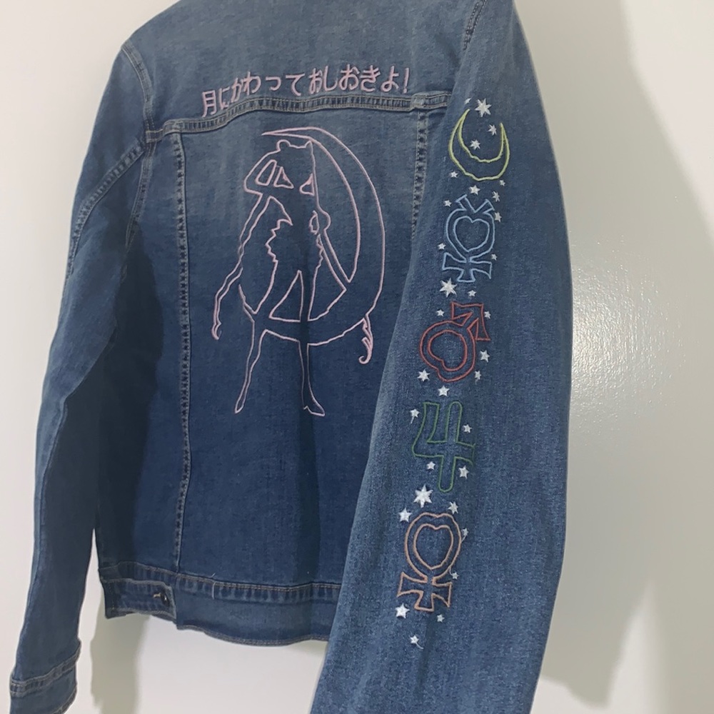 🌙🎀SailorMoon Jean Jacket